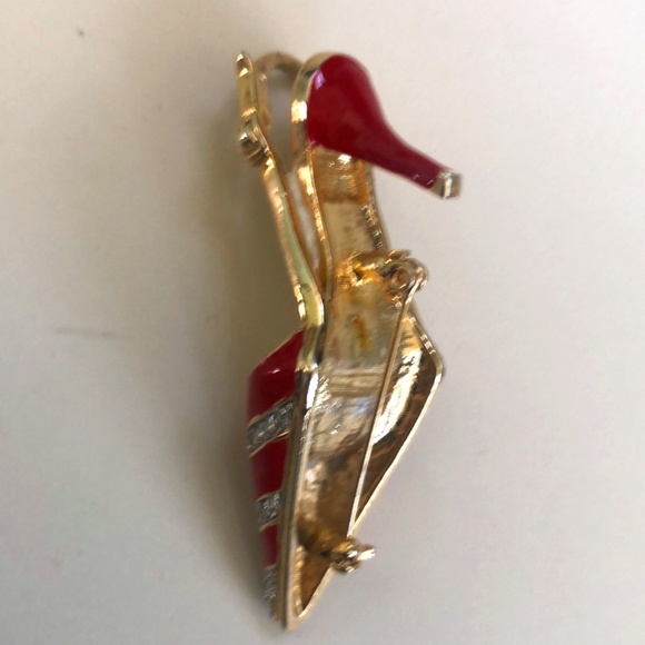 High Heel Shoe Brooch - Picture 3 of 3